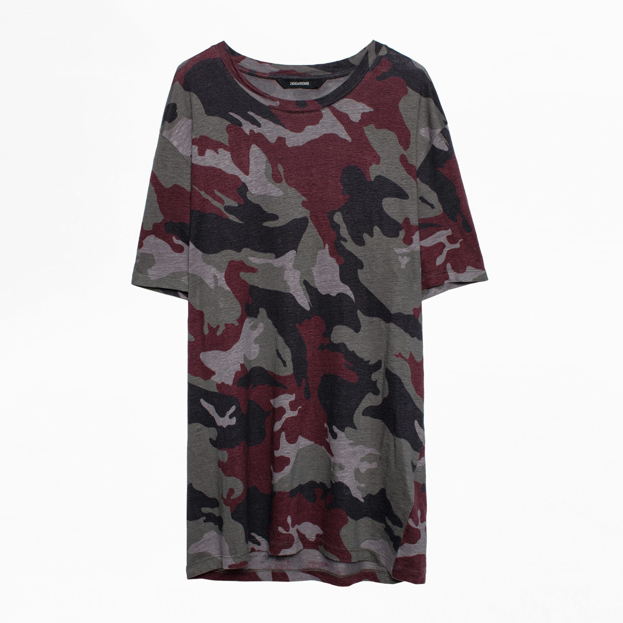 Tommy Lin Camou T-shirt - Men’s camouflage print T-shirt.